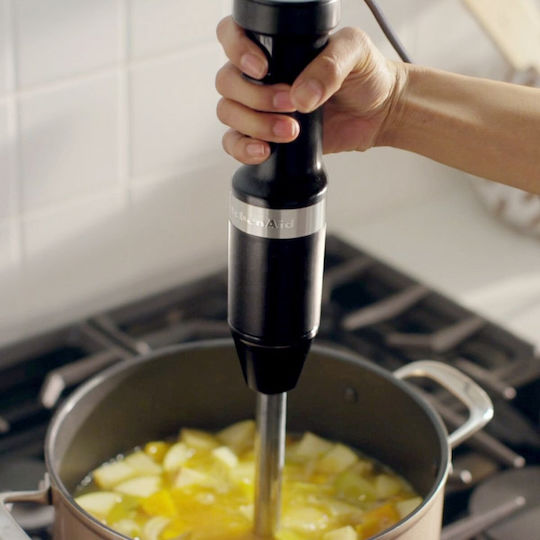 Kitchenaid Ραβδομπλέντερ με Ανοξείδωτη Ράβδο 180W Μαύρο