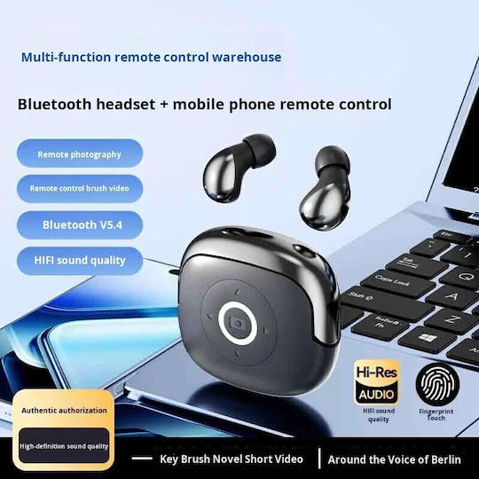CYXG Q62 In-Ear Bluetooth Kopfhörer mit Ladekoffer Schwarze