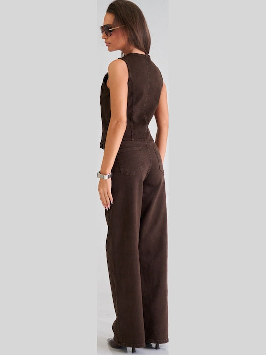 Women's Dark Brown Kit with Trousers