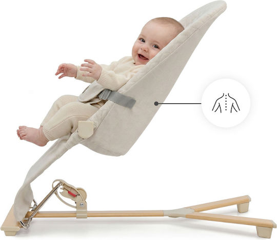Kinderkraft Ръчен Релакс за бебета Mimi Бежов