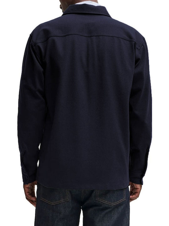 Jack & Jones Jjewilliam Overshirt Albastru Jack & Jones Jjewilliam Overshirt Albastru