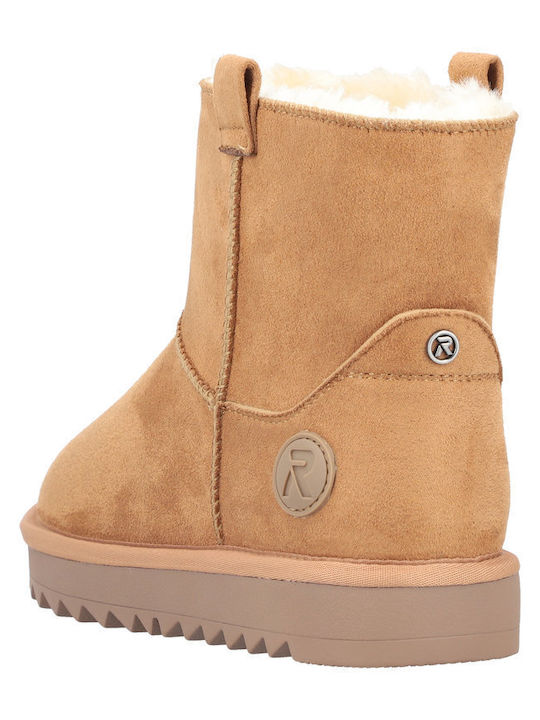 Damen Stiefeletten Gelbe