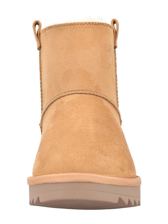 Damen Stiefeletten Gelbe