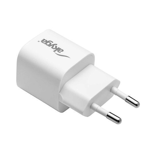 Akyga Зарядно Устройство Без Кабел GaN с USB-C Порт 25W Power Delivery Бял (AK-CH-22)