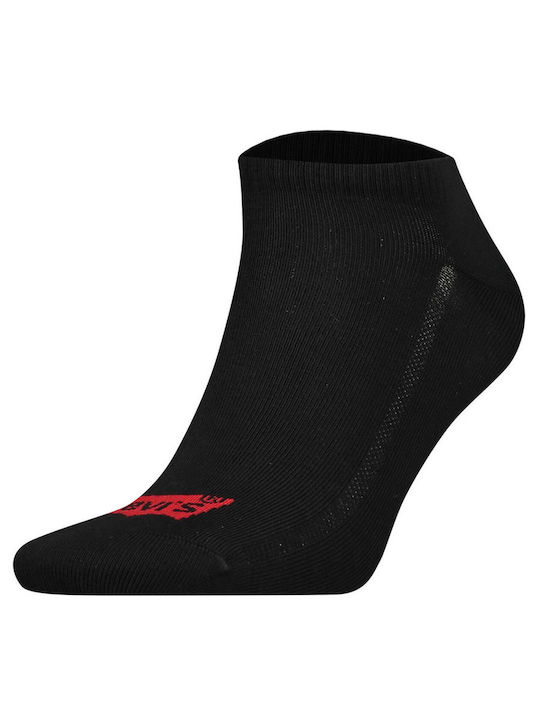 Levi's Batwing Logo Socken Schwarz 6er Pack
