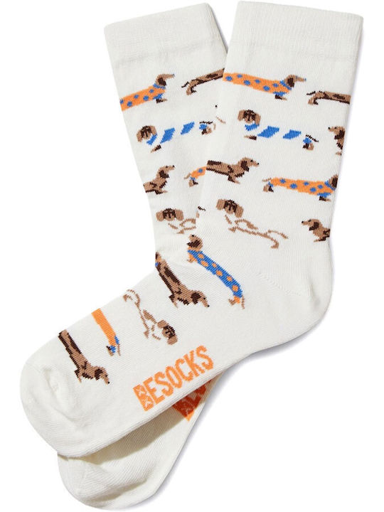 Besocks Κάλτσες με Σχέδια Μπεζ Besocks Κάλτσες με Σχέδια Μπεζ