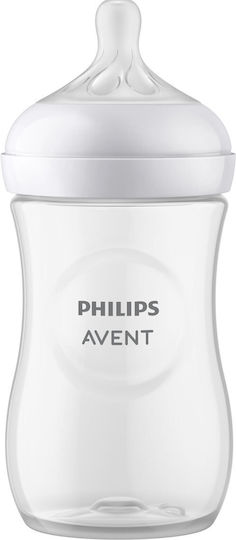 Philips Plastic Baby Bottle Anti-Colic with Silicone Nipple for 1+ months 260ml