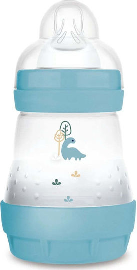 Mam Plastic Baby Bottle Anti-Colic with Silicone Nipple for 4+ months Blue 320ml