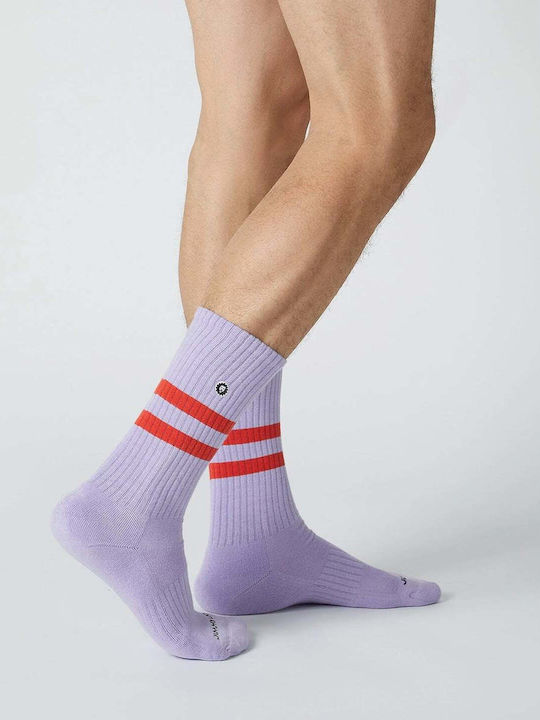 Jimmy Lion Athletic-Lilien Unisex Socken