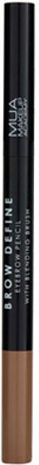 MUA Brow Define Blending Brush Bleistift für Augenbrauen in Braune Farbe