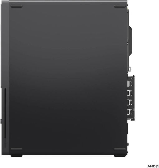 Lenovo ThinkCentre neo 55s Gen 6 Настолен компютър (Ryzen 5-220/16GB DDR5/512GB SSD/Без операционна система) с Клавиатура (US)