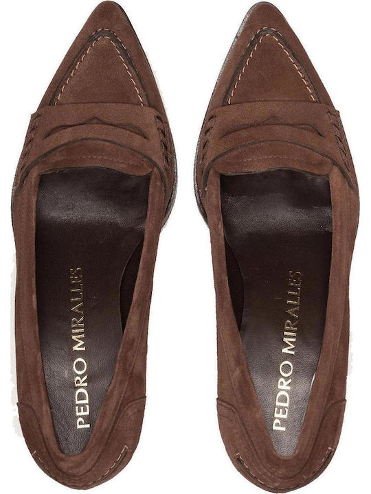 Wildleder Pumps Braune