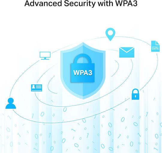 TP-LINK Archer C6 v6 Безжичен Рутер Wi-Fi 5 с 4 Гигабитни Порта