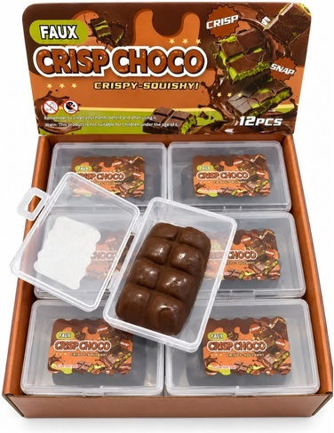 Knuspriges Choco Squishy Squishy Braun