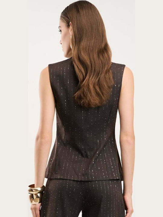 Women's Beige Vest