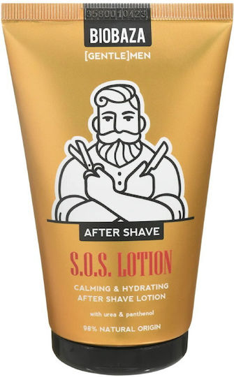 Biobaza Loțiune After Shave pentru Piele Sensibilă cu Aloe, Pantenol, Mentă 125ml
