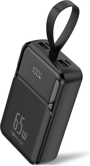 Forever TB-400 Power Bank 20000mAh 65W Ladeleistung / Schnellladung Schwarz