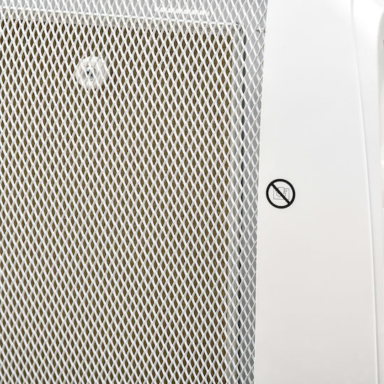 HomCom Convector De Pardoseală 1000W Mică 79x54cm Albă