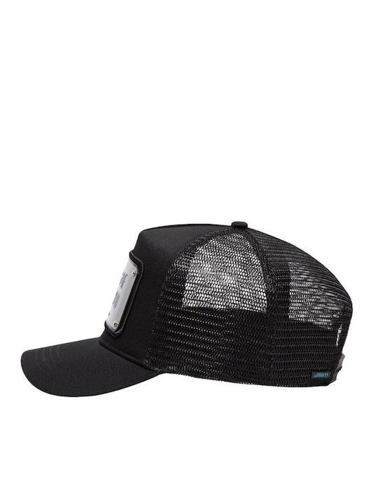 Goorin Bros Kappen Im King World Schwarz Aluminium Cap W Tote Bag Schwarz