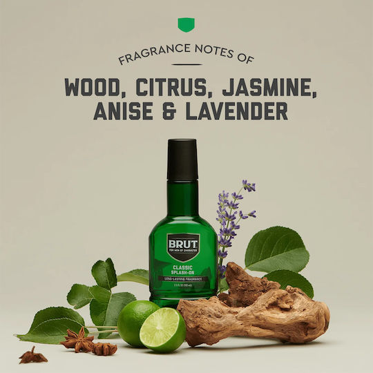 Brut Classic Splash-on After Shave Lotion 207ml