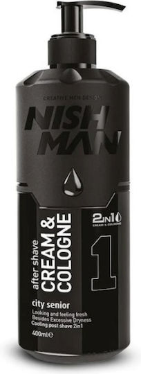 NISHMAN Aftershave Creme Köln 400ml