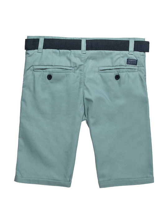 Kinder Shorts Bermudas Stoff Grün