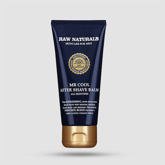 Raw Naturals Mr.cool 100% Веган Освежаващ Балсам След Бръснене 100 Мл