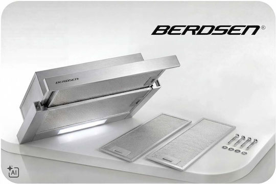 Berdsen Retractable Kitchen Hood 50cm Inox
