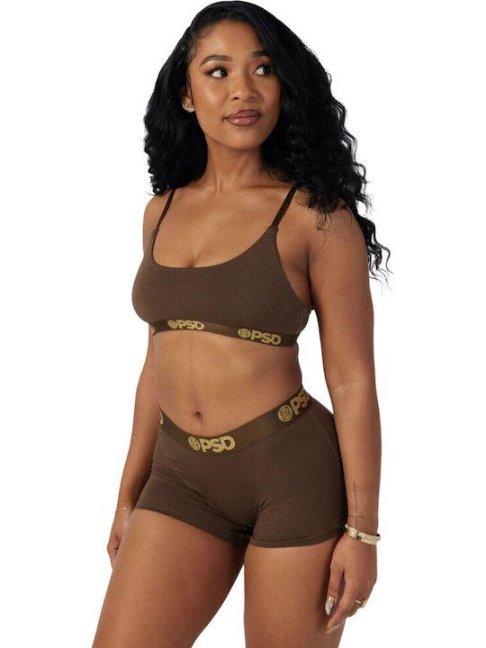 Damen-Slip Braun