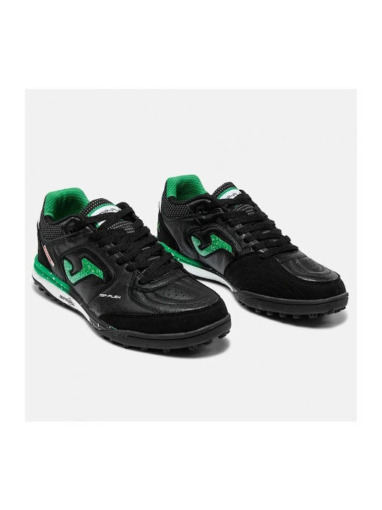 Joma Top Flex Rebound TF Football Shoes with Molded Cleats Black Joma Top Flex Rebound TF Football Shoes with Molded Cleats Black