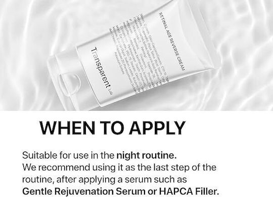 Transparent Lab Retinal Age Reverse Cream Face Night 50ml