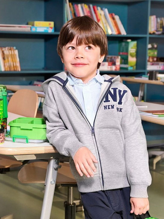 Kinderhemd Gestreift Langärmelig Blau