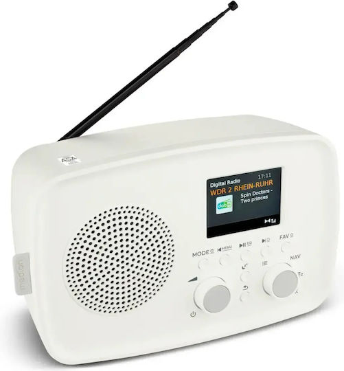 Medion MD 43320 Handheld Radio mit Batterie DAB+ mit Bluetooth Blau