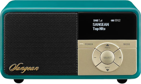 Sangean WR-7 Plus Tabletop Radio Moonlight Oak