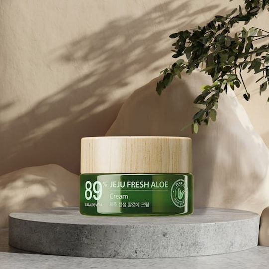 The Saem Jeju Fresh Хидратиращ Крем За Лице Оцветен С Алое Вера 50мл