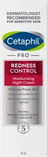 Cetaphil Pro Redness Relieving Cream Face Night with Ceramides 50ml