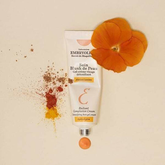 Embryolisse Radiant Complexion Cream Apricot Glow Gel-Cream for Radiance for Face & Eyes, 30ml