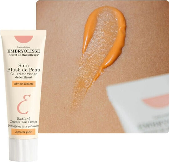 Embryolisse Radiant Complexion Cream Apricot Glow Gel-Cream for Radiance for Face & Eyes, 30ml