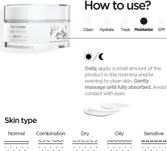 Revox Japanese Ritual Light Cream Face 50ml