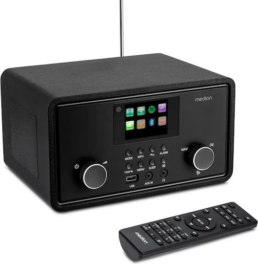 Sangean WR-9 Επιτραπέζιο Ραδιόφωνο με Bluetooth Μαύρο