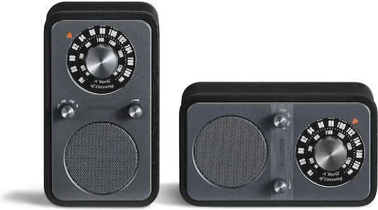 Sangean WR-9 Επιτραπέζιο Ραδιόφωνο με Bluetooth Μαύρο