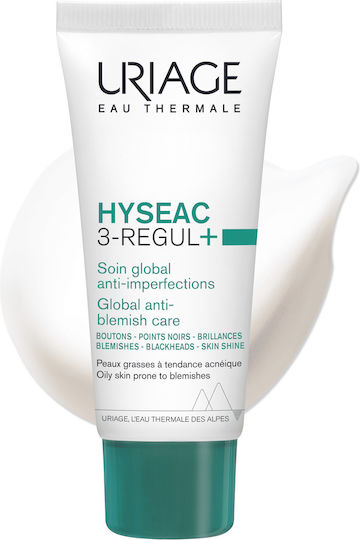 Uriage Hyseac Лека Хидратираща Крем за Лице Дневен с Витамин Е 40ml
