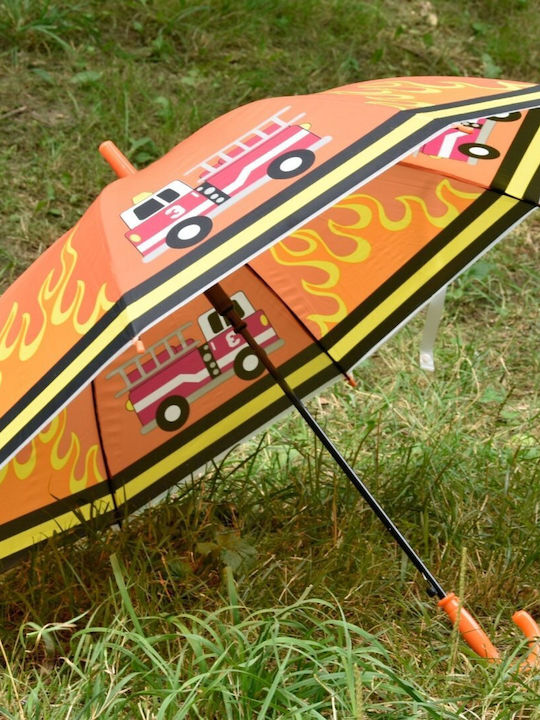 Swede Kids Umbrella Curved Handle Orange