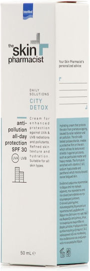 InterMed The Skin Pharmacist City Detox Cream Face Day with SPF30 50ml