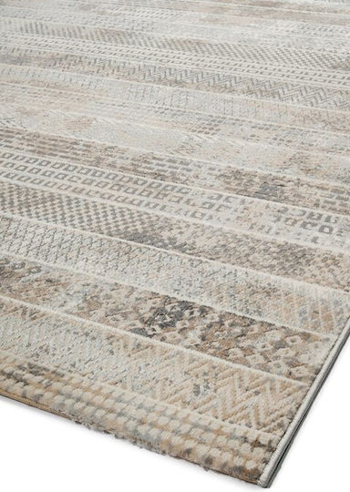 Βιοκαρπέτ Fanci Ig67a Χαλί Διάδρομος White - Vison 80x220cm
