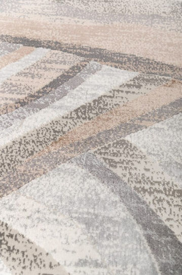 Viokarpet Fanci If36a Килим Правоъгълен Бял - Тъмносив 200x250см