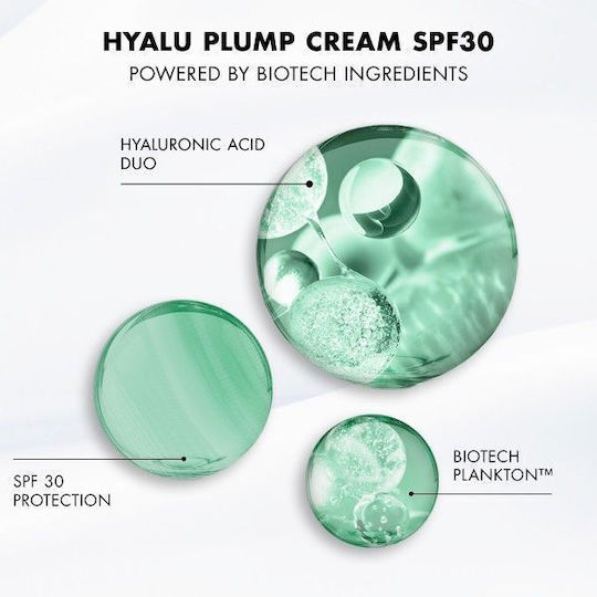 Biotherm Aquasource Hyalu Plump 48-часов Хидратиращ Дневен Крем за Лице с SPF30 с Хиалуронова Киселина 50ml
