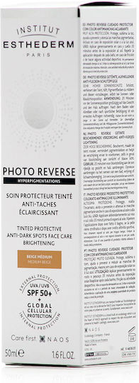 Institut Esthederm Photo Reverse Cream Face Day Tinted and SPF50 50ml