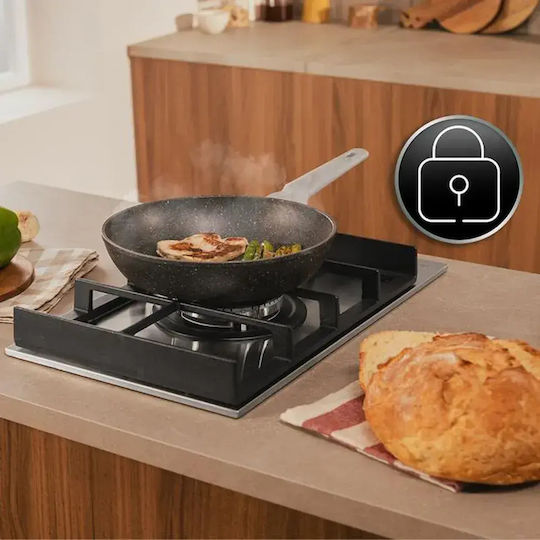 Cecotec Bolero Squad G 1400 F Plită Pe Gaz Autonomă 29.5x51cm Argintie