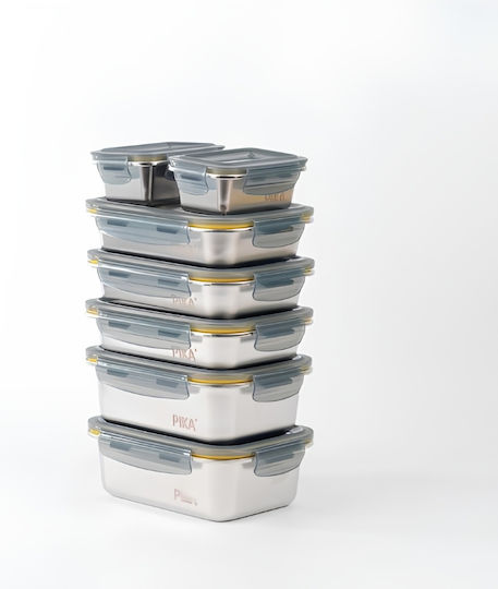 Pika Pika Inox Lunchbox Set 7 Stück